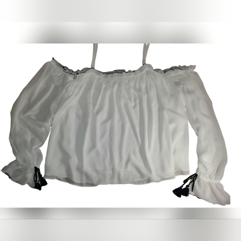 NWT Ryegrass size 3X white blouse - Picture 12 of 14